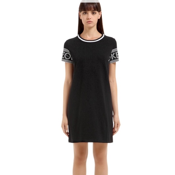 kenzo black dress